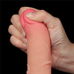 Dildo Realista Curvo Dual Layer 19,5 x 3,5 CM