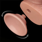 Dildo Realista Curvo Dual Layer 19,5 x 3,5 CM