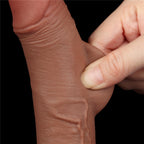 Dildo Realista Curvo Dual Layer 19,5 x 3,5 CM
