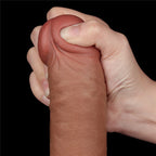 Dildo Realista Piel Deslizante Dual Layer 24 x 4,3 CM