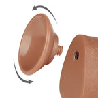 Dildo Realista Piel Deslizante Dual Layer 24 x 4,3 CM