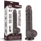 Dildo Realista Piel Deslizante Dual Layer 24 x 4,3 CM