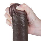 Dildo Realista Piel Deslizante Dual Layer 24 x 4,3 CM