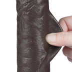 Dildo Realista Piel Deslizante Dual Layer 24 x 4,3 CM