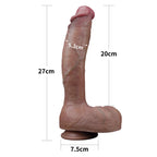 Dildo Realista Premium Doble Densidad 27 x 5,3 CM