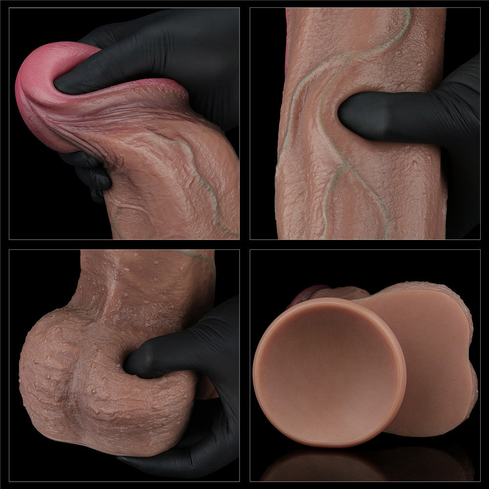 Dildo Realista Dual Layer – Cock XXL 33 x 7,6 CM