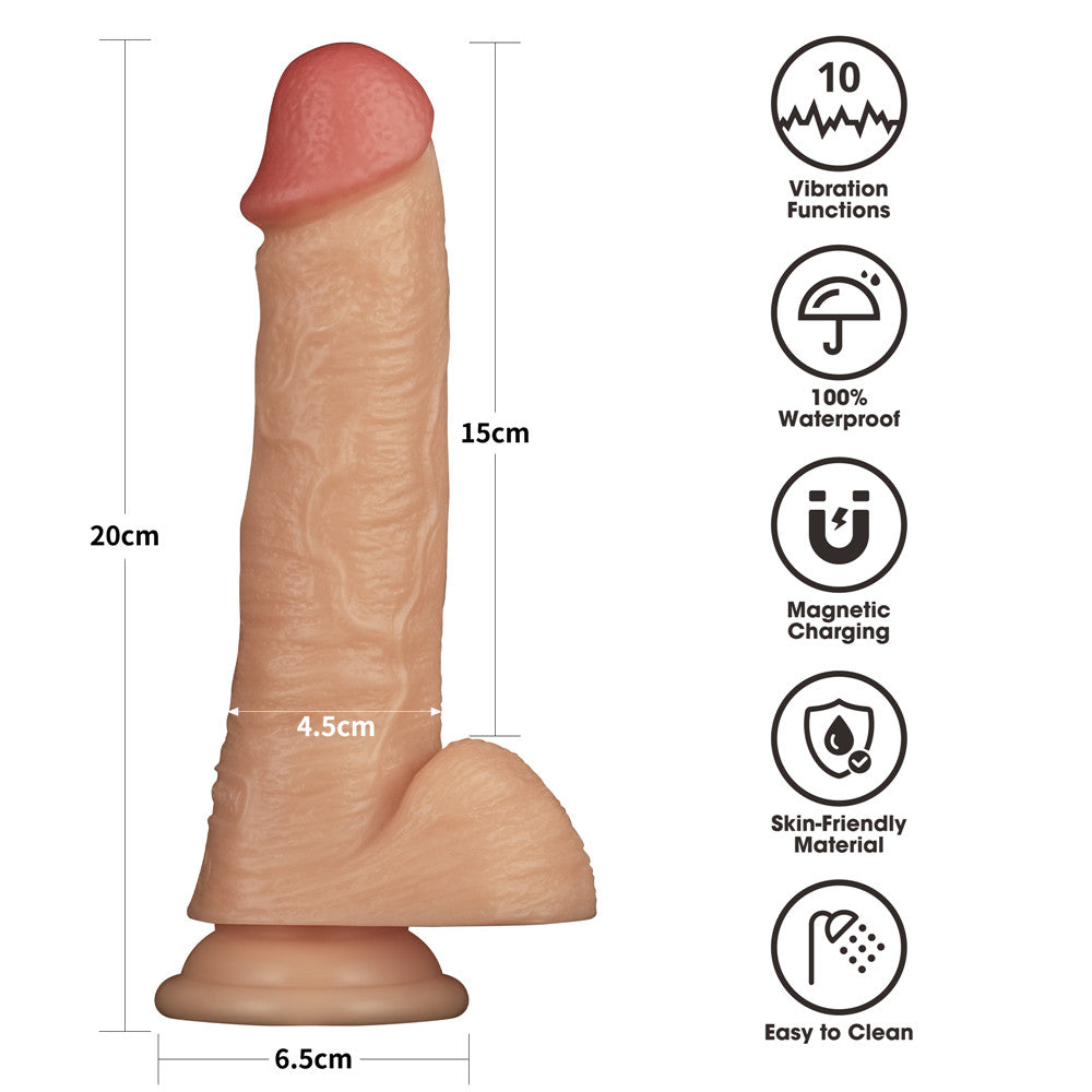 Arnés Vibrador Con Dildo 20 x 4,5 CM