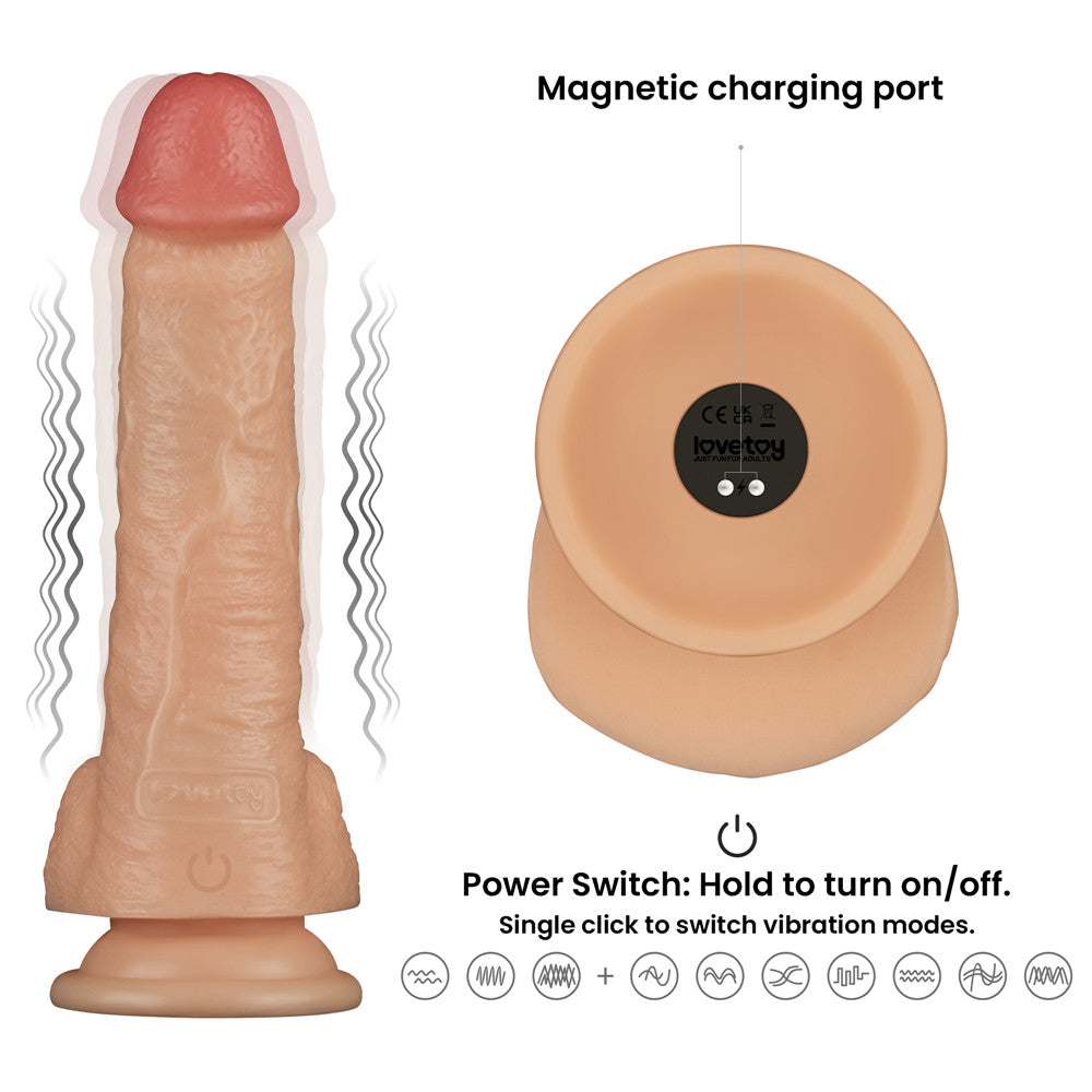 Arnés Vibrador Con Dildo 20 x 4,5 CM
