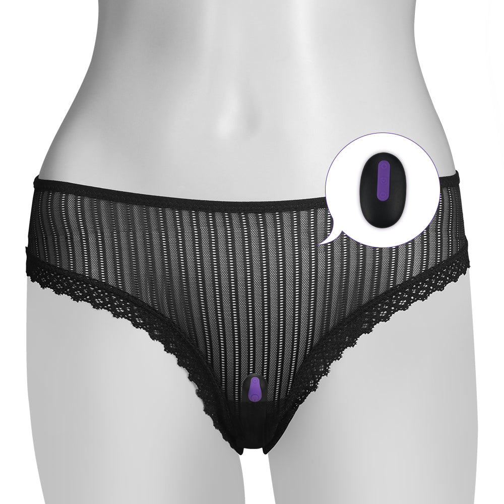 Tanga de Encaje Vibradora con Control Remoto