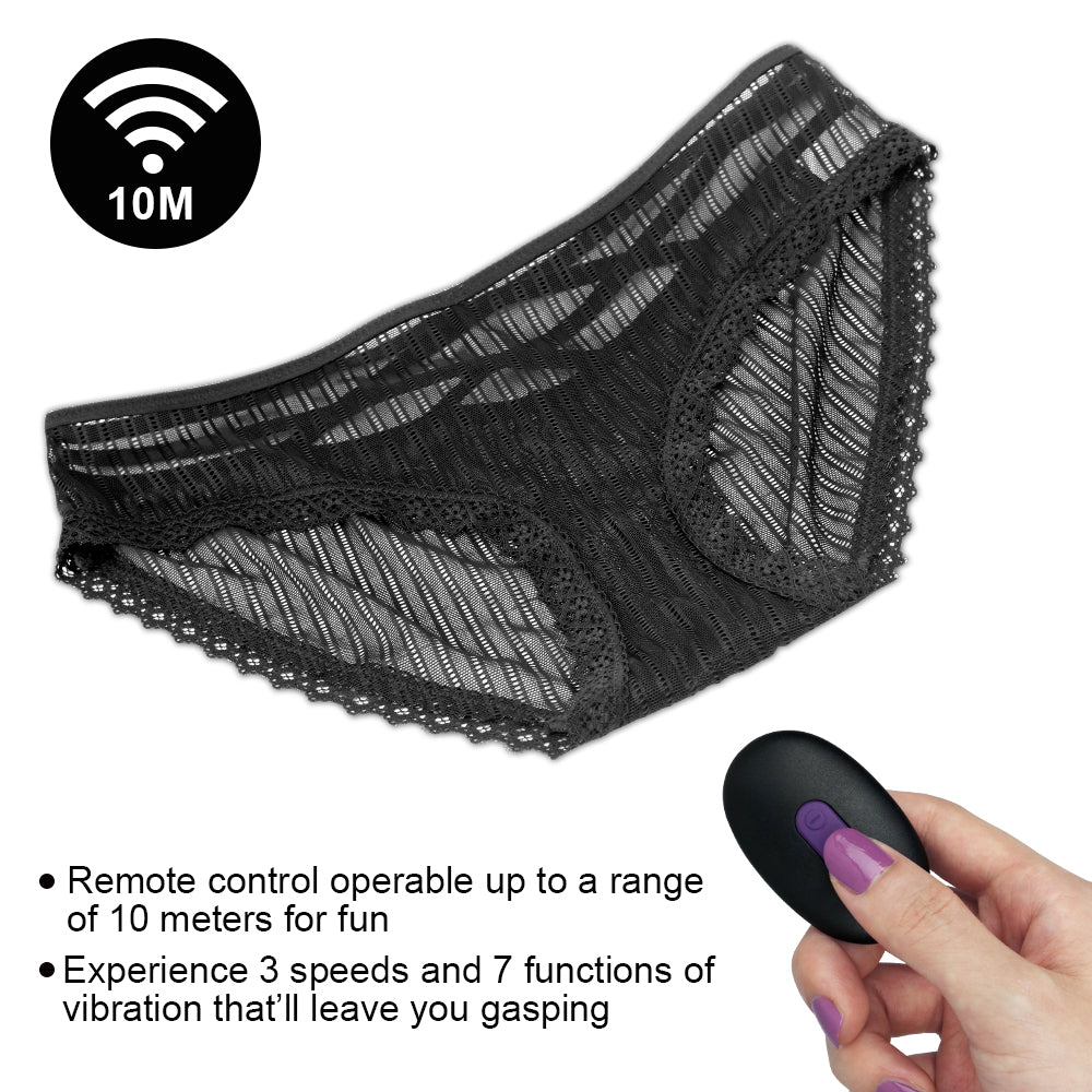 Tanga de Encaje Vibradora con Control Remoto