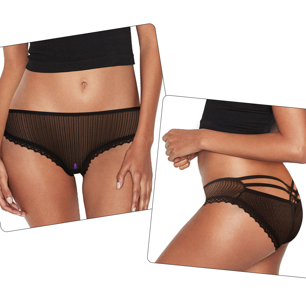 Tanga de Encaje Vibradora con Control Remoto