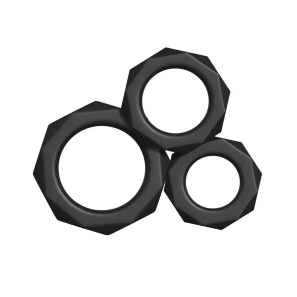 Set De Tres Anillos Erectores Stack