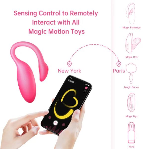 Vibrador Inteligente con App Flamingo Max