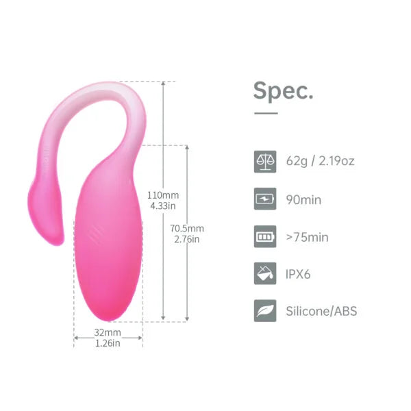 Vibrador Inteligente con App Flamingo Max