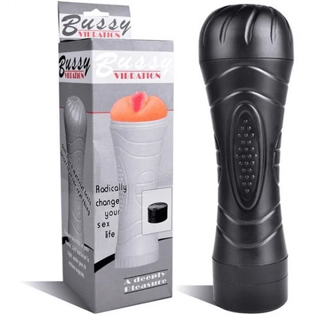 Masturbador Masculino Realista con Vibración