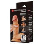 Dildo Cyber Skin - Pasión Intensa 20, 5 x 4,4 CM - Damelo Ahora