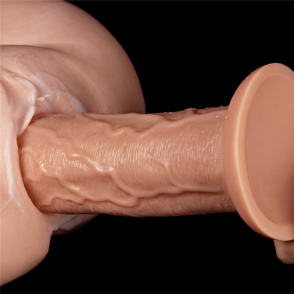 Dildo Realista XL Vibrador con Control 27,9 x 6 CM