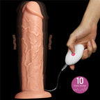 Dildo Realista XL Vibrador con Control 27,9 x 6 CM