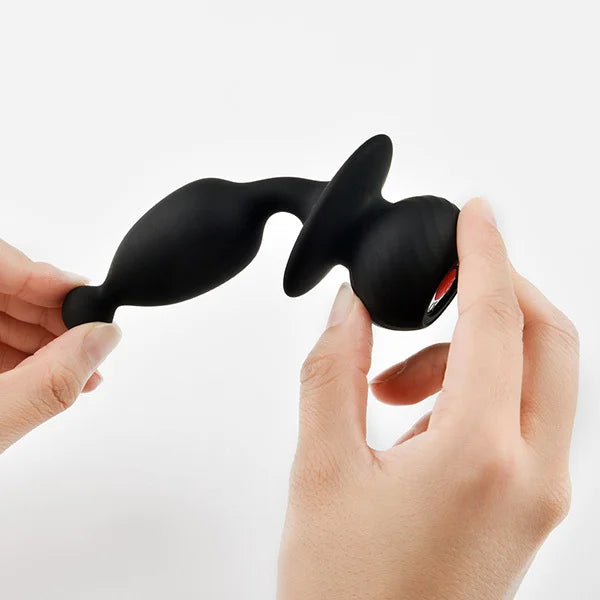 Plug Anal Vibrador con Cola de Conejo y App