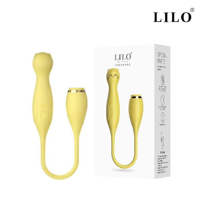 Vibrador y Succionador Duo