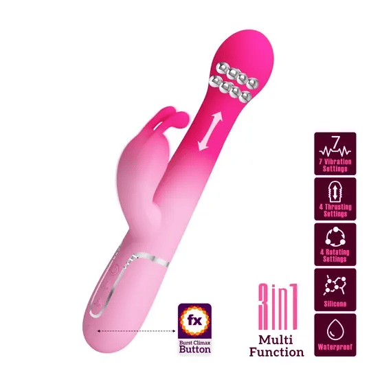 Vibrador Con Movimiento - Trilogía Suprema - Damelo Ahora