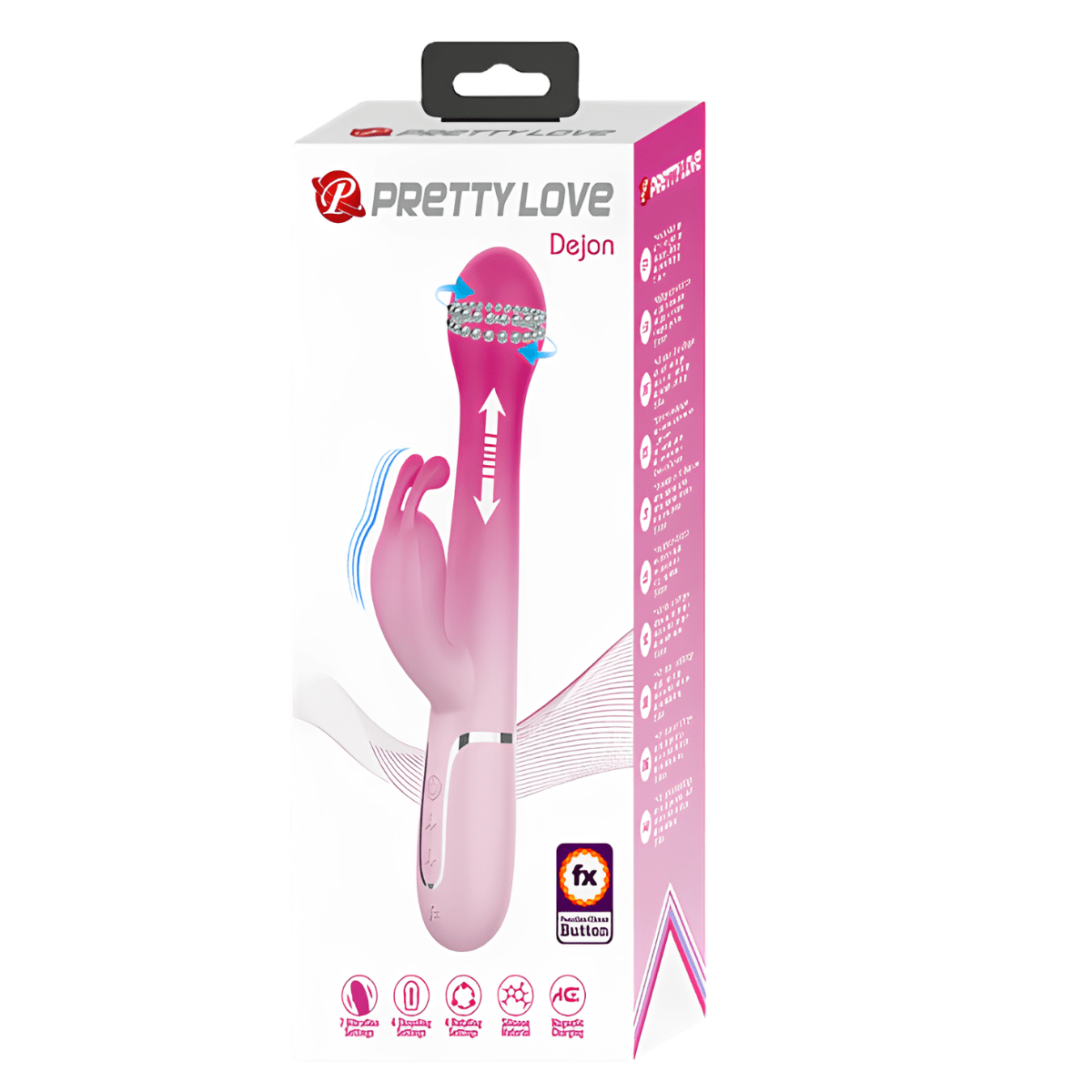 Vibrador Con Movimiento - Trilogía Suprema - Damelo Ahora